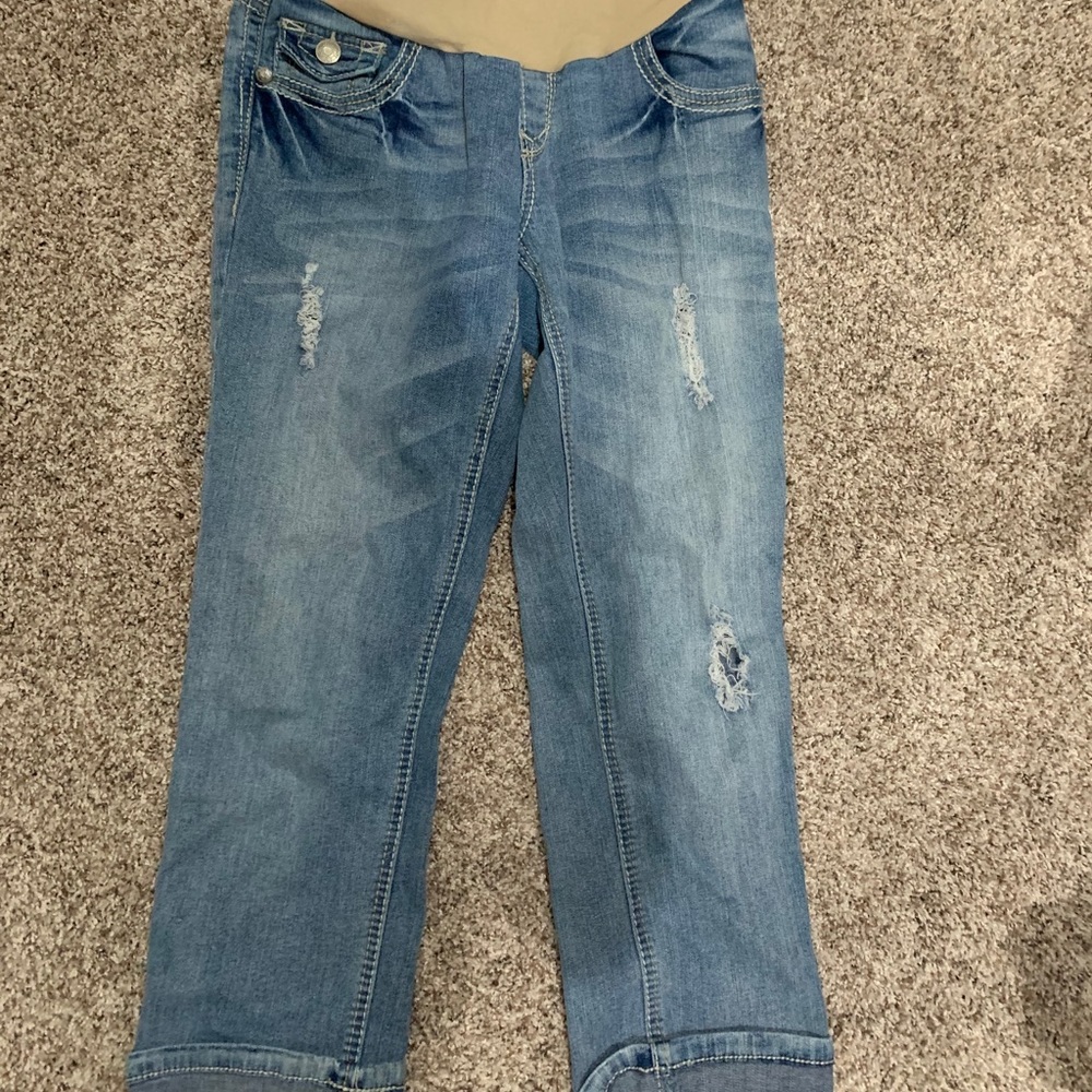 Maternity Capri Jeans